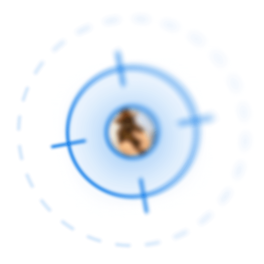 bottom left target